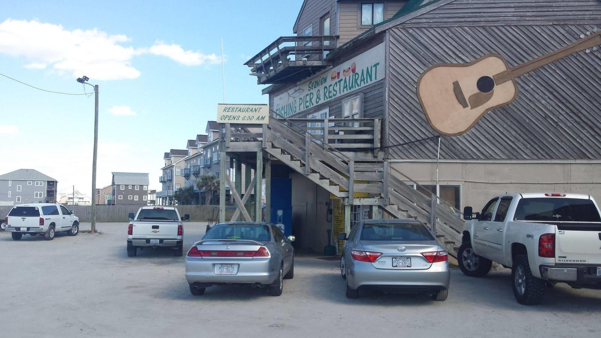 Seaview Pier And Motel North Topsail Beach Esterno foto